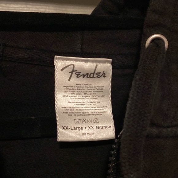 Authentic Fender Guitar Company Hoodie - Picture 5 of 5